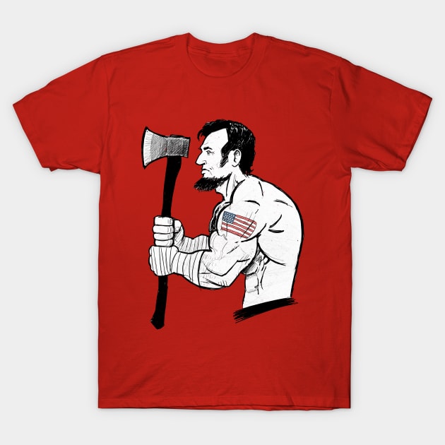 Savage Abe T-Shirt by deezify